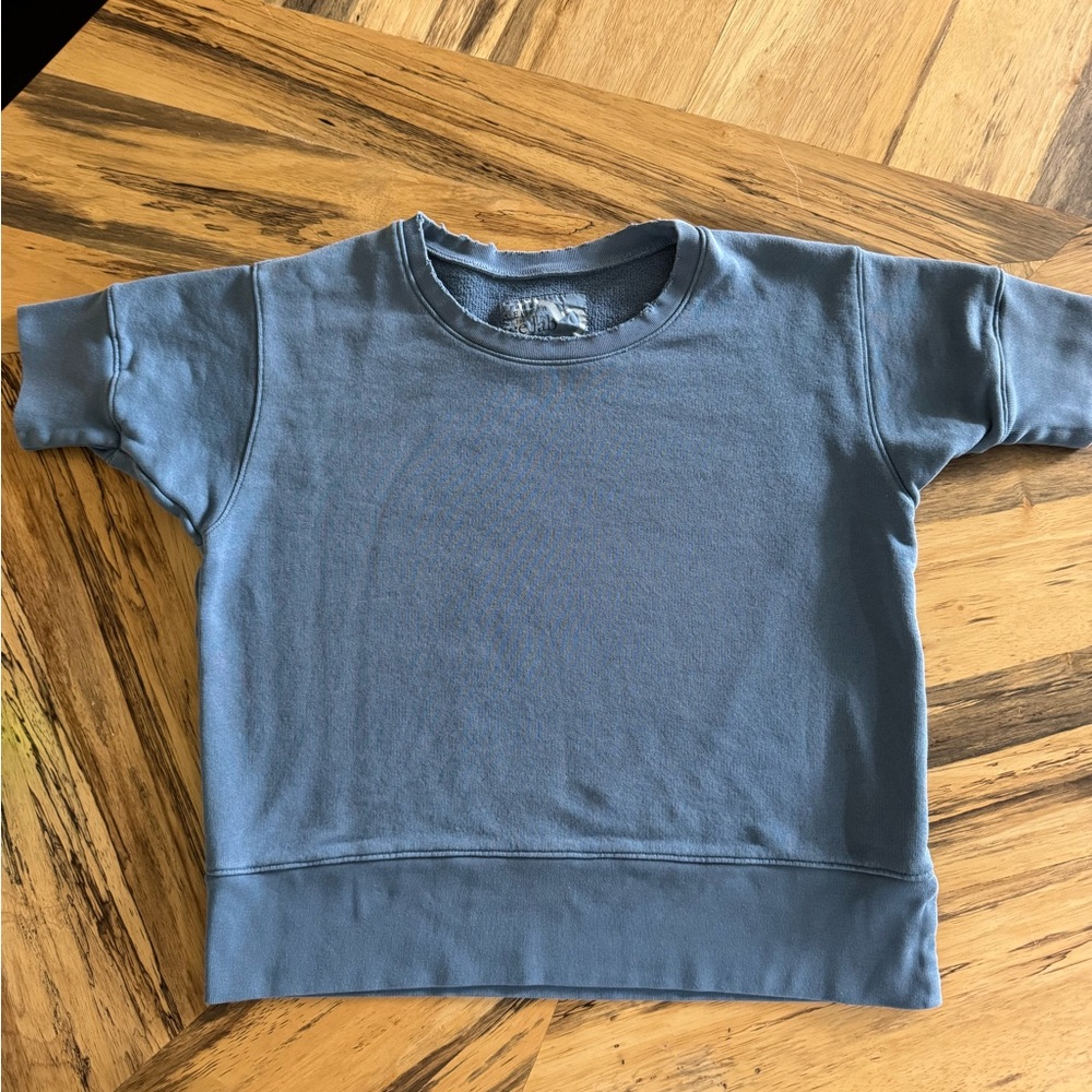 Frank & Eileen Tee Lab Slate Blue short sleeve Sweatshirt